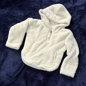 Cozy Cream Sherpa Hoodie for Kids - Abercrombie & Fitch